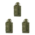 thumbnail image 2 of Soidarity Bolsa de revista, bolsa de almacenamiento de capas, accesorios de , portaherramientas impermeable para exteriores, gran capacidad, Verde oscuro 3Conjunto, 2 of 6