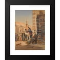 thumbnail image 2 of Carl Friedrich Heinrich Werner 15x18 Black Modern Framed Museum Art Print Titled - Street in Cairo (1869), 2 of 5