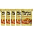 thumbnail image 2 of Werther's, Original, Caramel Popcorn, Classic Caramel, 6 Ounce Bag (Pack of 5) with 1 Free bag of werther's Chewy Sugar free bag candy, 2 of 2