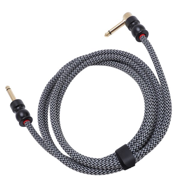 Cable De Bajo Para Instrumentos Eléctricos, Señal Estable Fácil De Usar Cable De Guitarra Eléctrica Resistente A Prueba De Abrasión Para Pedales De Efectos