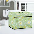 thumbnail image 5 of HELLHERO Butterfly and Daisy Pattern Sewing Machine Dustproof Cover with Handle Easy Storage Foldable for Long-Term Travel, 5 of 8