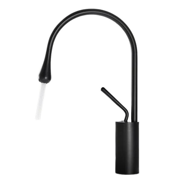 Single Handle Waterfall Basin Sink Faucet, Saving Water & No Splashing for Luxurious Experience