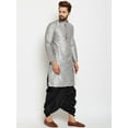 thumbnail image 2 of Mens Silk Blend Bollywood Style Designer Party Wear Indian Ethnic Dhoti Kurta, 2 of 3