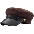 thumbnail image 6 of CoCopeaunts Unisex Newsboy Hats for Men Casual Flat Top Short Brim Beret Hat Women Spring Autumn Cotton Female Painter Hat, 6 of 7