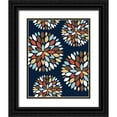 thumbnail image 1 of Robinson, Tamara 26x32 Black Ornate Wood Framed with Double Matting Museum Art Print Titled - Flower Petal Burst IV, 1 of 4