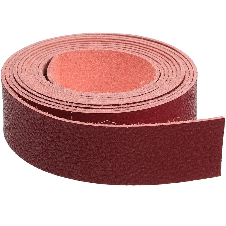 1 Roll DIY Leather Strap Craft Leather Strip Material for Clothing Jewelry  Wrapping Arts Craft Project