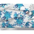 thumbnail image 2 of Soimoi Cotton Cambric Fabric Leaves & Floral Artistic Print Fabric by Yard 42 Inch Wide, 2 of 3
