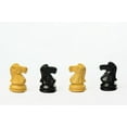 thumbnail image 4 of BCBESTCHESS Wooden Chess Pieces Only Handcrafted Unique Wood Chessmen with 2.50 Inches King, Chess Game Pawns in Ebonised wood & Box Wood., 4 of 4
