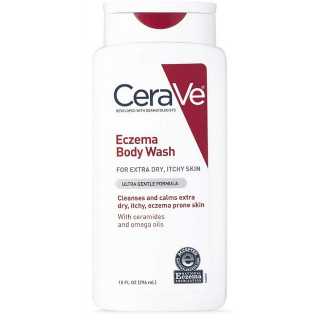 CeraVe Soothing Body Wash 10 oz (Pack of 4)