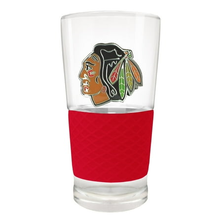 

Chicago Blackhawks 22oz. Pilsner Glass with Silicone Grip