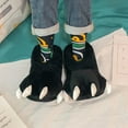 thumbnail image 5 of Aellinatey Adult Cute Plush Animal Paw Slipper Fuzzy Warm House Shoes for Couple Present, 5 of 20