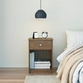 thumbnail image 2 of Pemberly Row Transitional Nightstand with Drawer in Walnut Finish, 2 of 8