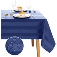 thumbnail image 1 of Clear PVC Tablecloth ;x; Oil-Proof Transparent Vinyl Table Cloth Rectangle Table Wipe Clean for Easy Maintenance Table Cover for Dining Picnic Camping Outdoor, 1 of 7