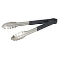 thumbnail image 2 of Winco Utility Serving Tong Black, Stainless Steel, Polypropelene Handle, 12" Length | 1 Each, 2 of 2