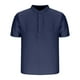 thumbnail image 1 of pstuiky camisetas de manga corta para hombre, Camisa informal de manga corta con cuello alto, cómoda y lisa para hombre ropa de hombre m, 1 of 4