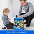 thumbnail image 6 of General Large Building Blocks for Toddlers/Kids (600 Piece) Stackable, Multi-Colored, Interlocking Toys Safe, Non-Toxic Plastic Bright Colors, Waterproof Boys, Girls Age 3 for Kids, 6 of 17