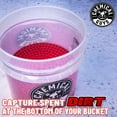 Chemical Guys Cyclone Dirt Trap Car Wash Bucket Insert, Red