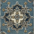 thumbnail image 5 of 5â€™ Round Blue Traditional Medallion Area Rug, 5 of 5