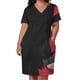 thumbnail image 2 of Paint It-vestido negro holgado con bolsillos para mujer ropa de playa de lujo para fiesta de noche y graduación, 2 of 6
