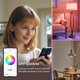 thumbnail image 3 of QUTETN 8pcs, A19 E26 Smart LED Bulbs - RGBW 629.92inch Color, Dimmable 9W 800LM, Wireless Music Sync 60W Equal Power., 3 of 4