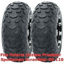 2 ATV tires 19x7-8 Polaris Outlaw Predator Sportsman Scrambler 90 110 front P330
