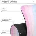 thumbnail image 4 of Yayeee Faucet Mat for Kitchen Sink 14.7" Diatomite Long Splash Guard Pad, Light Pink Stripes, 4 of 7