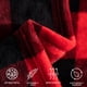 thumbnail image 4 of Christmas Blanket Christmas Holiday Blanket Printed Flannel Blanket Polyester Double Sided Velvet Blanket, 4 of 6
