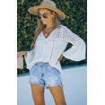 thumbnail image 4 of ABPHQTO Blusa de mujer blanca The Du Jour crochet, 4 of 5