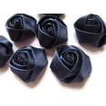 thumbnail image 3 of YYCRAFT Pack Of 20 Satin 4d Rose 2"(5cm) Craft Wedding Bride-Navy, 3 of 4