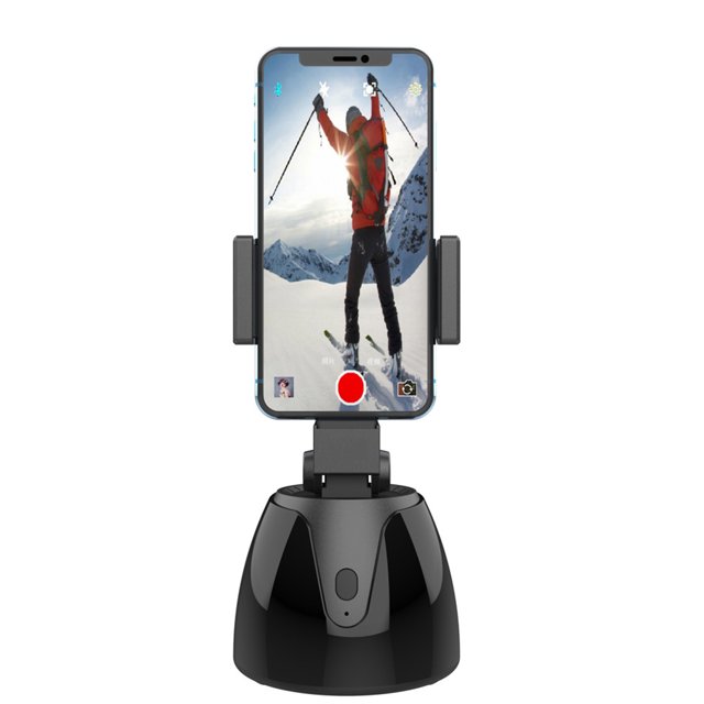 Bingirl Q1 Automatic Smart Selfie Stick 360 Degree Rotation Mobile Phone Holder Face Tracking Camera Gimbal For Video Recording