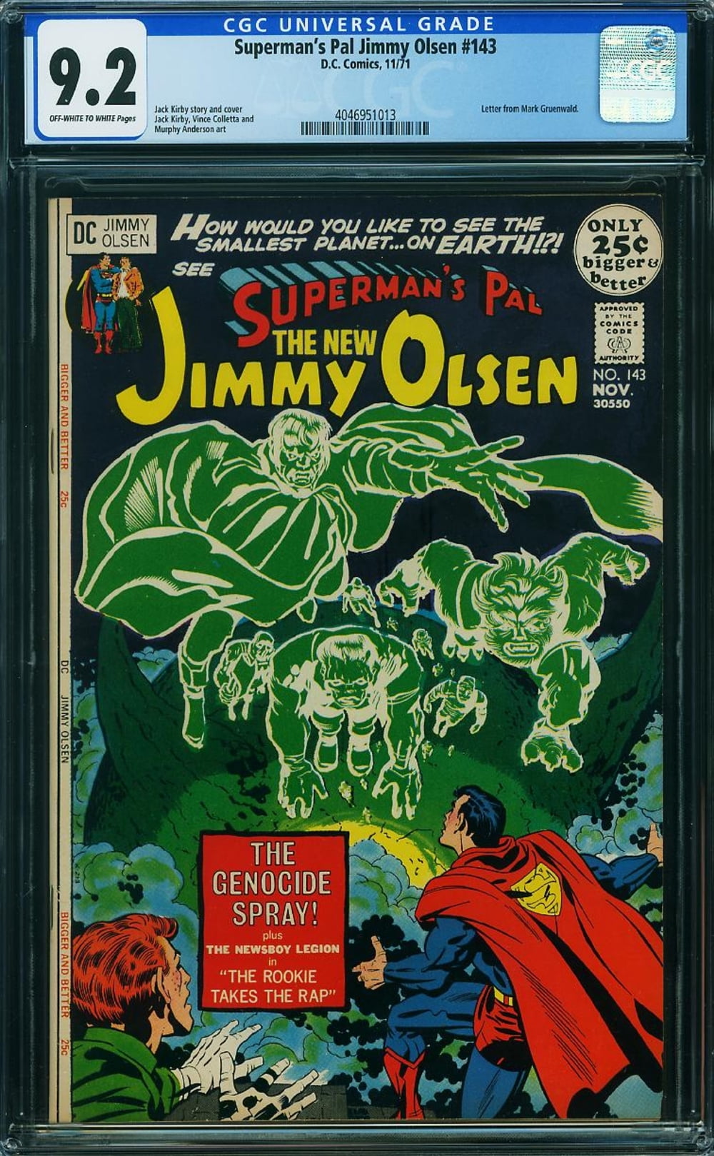 Cover of Superman's Pal, Jimmy Olsen #143