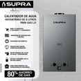 thumbnail image 3 of Calentador de agua instantáneo SUPRA 8 Lt/min Gas L.P., 1.5 servicios BOILEX 8L-GLP, 3 of 8