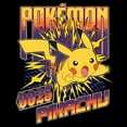 thumbnail image 2 of Mens Pokemon Static Pikachu T Shirt, 2 of 5
