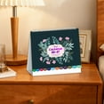 thumbnail image 5 of NWOKYZGH Mini Desk Calendar 2026-2027, 18 Months Standing Flip Small Desk Calendar Runs from January 2026 Until June 2027 Mini Desktop Calendar Home office Personal Organisers, Flower, 5 of 6