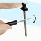 thumbnail image 3 of 1 pieza de acero de de varilla r con revestimiento de diamante profesional de 30 cm de largo Baoblaze Diamond Sharpening Rod, 3 of 8