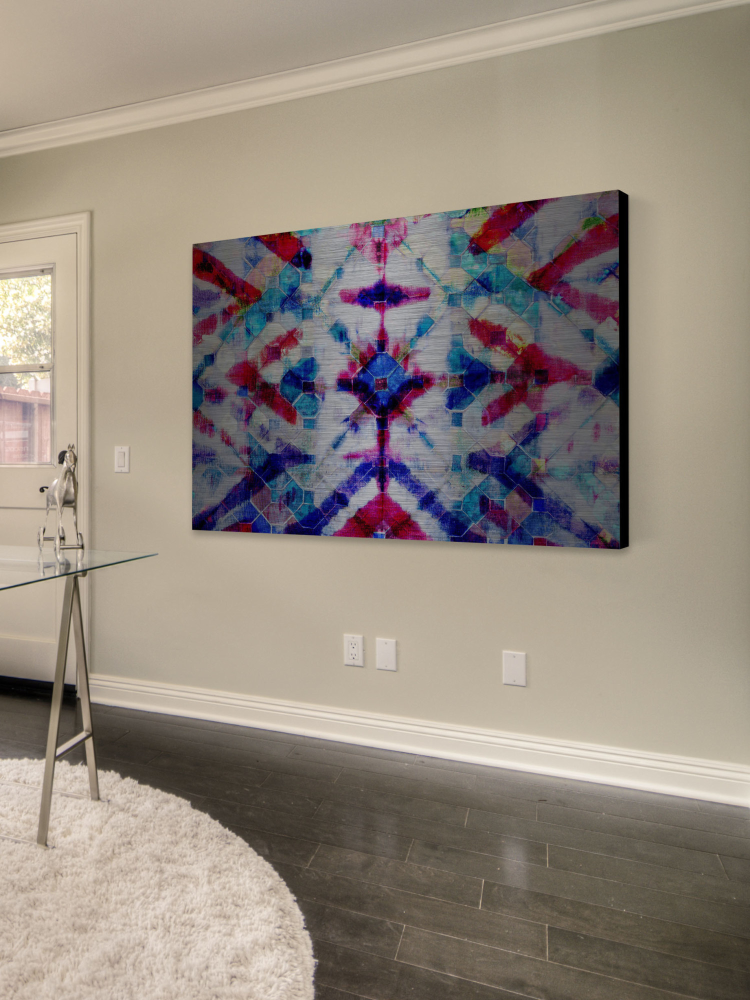 Agourai by Parvez Taj Painting Print on Brushed Aluminum