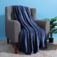 thumbnail image 3 of Unique Bargains Flannel Fleece Throw Twin Queen King Blanket Soft Sofa Blankets Fuzzy Plush Lightweight Blanket for Couch Sofa Traveling, 3 of 10