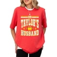 thumbnail image 6 of Go Taylor's Husband Shirt for Women & Girls Funny Football Game Day Viral Sports Fan Tee Vintage Red Shirt Youth Medium, 6 of 7