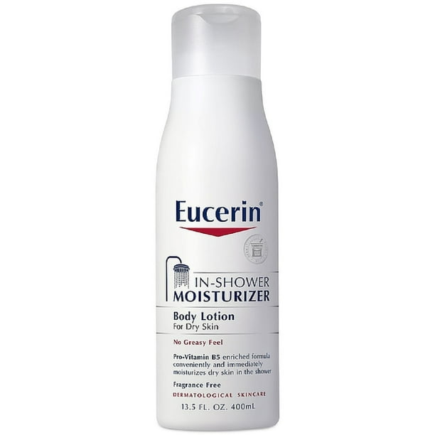 Eucerin InShower Moisturizer Body Lotion 13.50 oz (Pack of 3