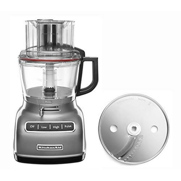 Kitchenaid Rkfp0930cu 9 Cup Food Processor With Exact Slice System Certified Refurbished Silver Walmart Com Walmart Com