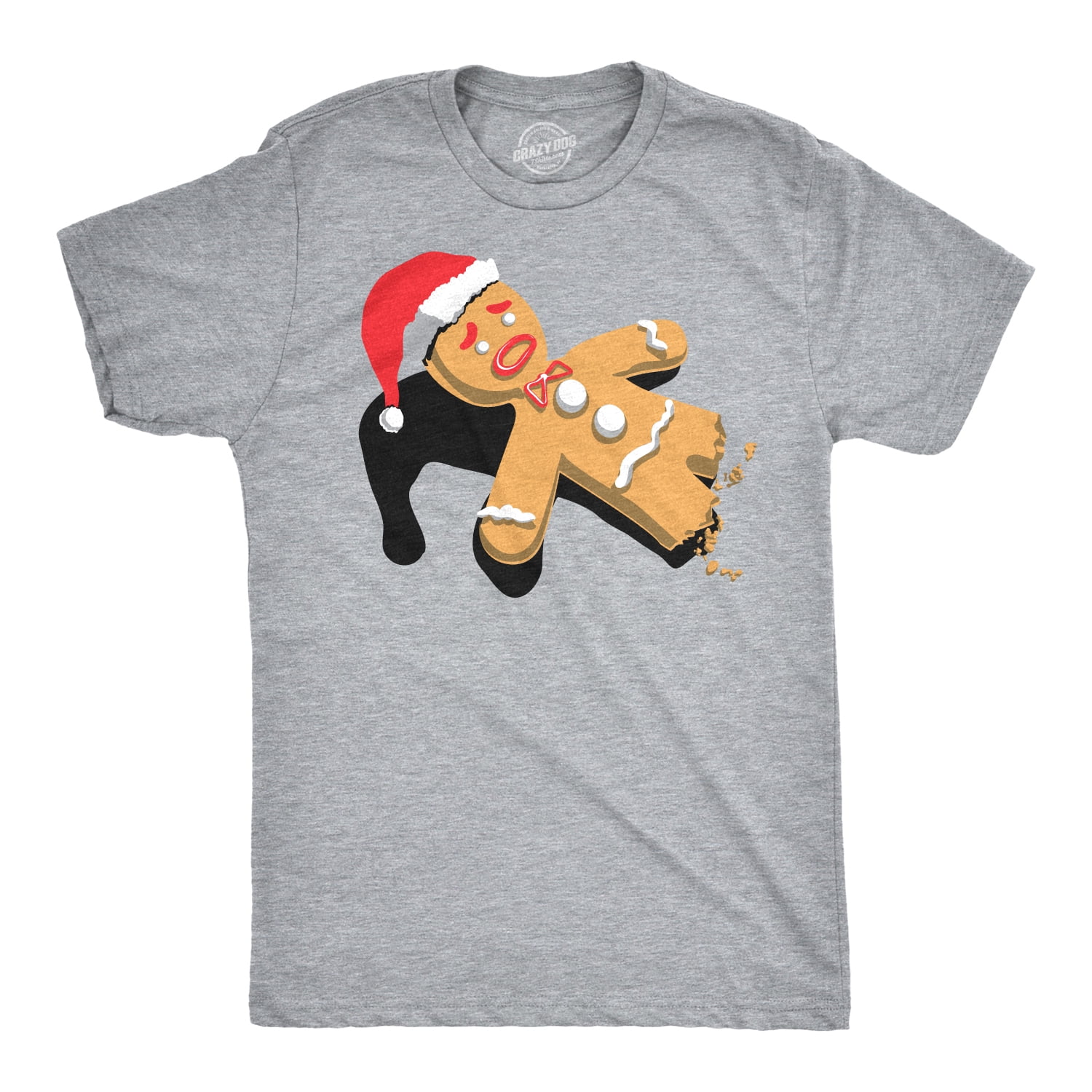 T-Rex Biting Gingerbread Funny Ugly Christmas Toddler/Infant Kids T-Shirt Gift 