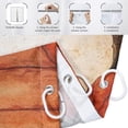thumbnail image 6 of Fall Shower Curtain, Retro Autumn Thanksgiving Harvest Watercolor Pumpkins Farmhouse Bathroom Curtain Bathtub Home Decor Waterproof Fabric Machine Washable with 6PCS Hooks,36" Wx72 L, 6 of 6