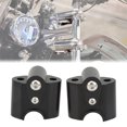 thumbnail image 4 of Handlebar Clamp,  Plated Aluminum Alloy Comfortable Riding Motorcycle Handlebar Riser  For R18 Classic 2020-2021 Black, 4 of 8