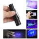thumbnail image 4 of Linterna Led Uv Con Zoom Portátil 395Nm Luz Ultravioleta Púrpura Luz Negra Lámpara De Antorcha Uv Batería Aa 14500 Speravity HA014584-00, 4 of 6