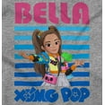 thumbnail image 2 of XOMG POP Music Fan Bella Cartoon Women Plus Size Zipper Hoodie Brisco Brands 2X, 2 of 5