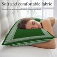 thumbnail image 5 of Green Greek Key Standard Pillow Covers, Geometric Greece Ancient Farmhouse Geo Soft Throw Pillow Cases with Invisible Zipper, Decorative Pillowcase Pillows Protectors for Sofa Bed Chair 20"x26", 5 of 9