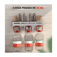 thumbnail image 3 of Porta Cuchillo Toallero De Cocina De Pared 50cm Con 8 Gancho, 3 of 4
