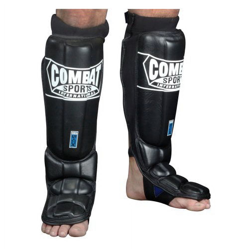Combat Sports Gel Shock™ Pro Style Grappling Shin Guards Regular