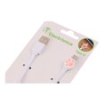 thumbnail image 4 of Cable Prichos de Carga Corto Tipo C Blanco, 4 of 4