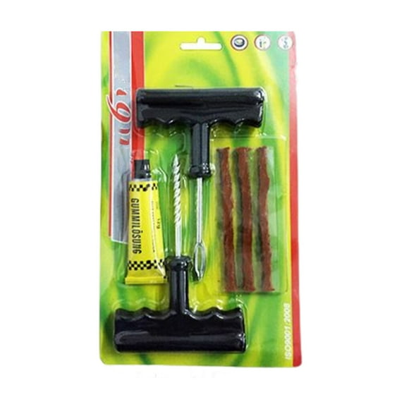 Maytalsory 2 Sets Car Tire Repair Tool Set Professional Outdoor Emergency Manual Simple Tyre Puncture Kit Vehicle Fitting